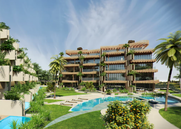 1st line of the beach: New luxury apartments 