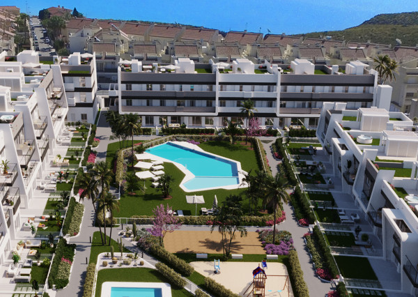 NOVÉ FANTASTICKÉ APARTMÁNY V GRAN ALACANT, 3 km od pláže, 20 minút od Alicante, Costa Blanca