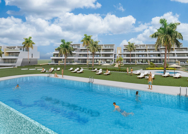 Posledné voľné apartmány s obrovskými terasami o rozlohe 40 m2 s krásnym výhľadom na more a panorámu Benidorm, Finestrat, Costa Blanca sever