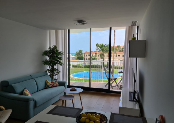 Na prenájom 2-spálňový apartmán pri pláži, Dénia, Costa Blanca sever