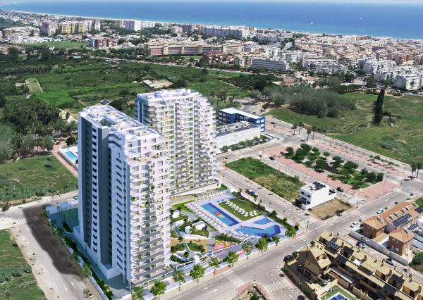 Moderné apartmány pri mori vo Valencii