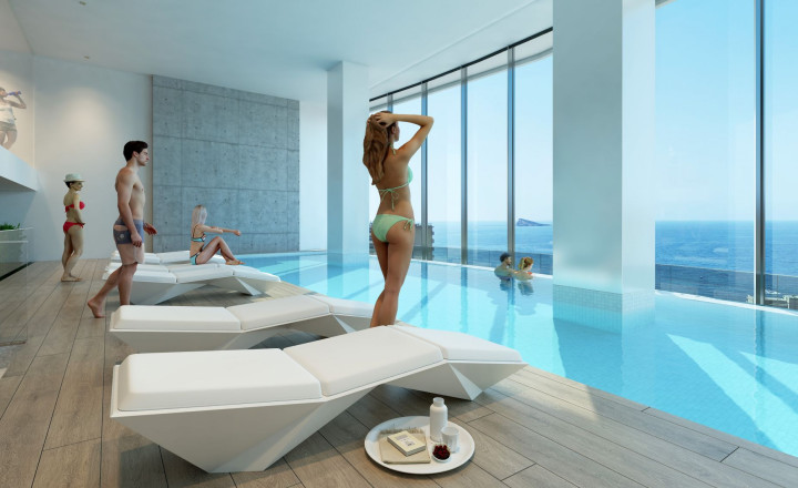 Stunning sea views apartments only a few meters from the beach at Benidorm, Costa Blanca - fotografia 7