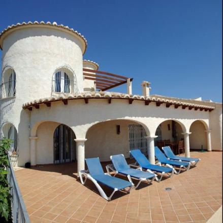 !!Sea front!! 5-bedroom vila with infinity pool, Cumbre del Sol, Benitachell, Costa Blanca - fotografia 3