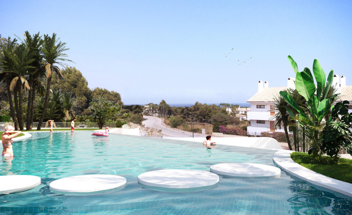 NEW BUILDING IN A NATIONAL PARK WITH SEA VIEW, Alfaz del Pi, Costa Blanca North - fotografia 5