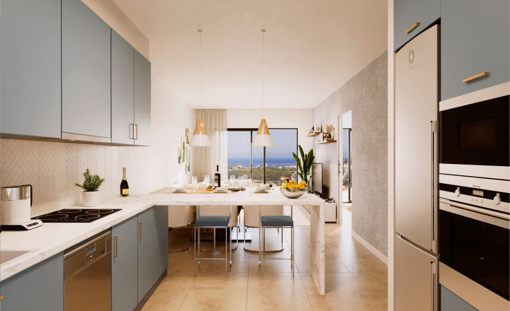 NEW BUILDING IN A NATIONAL PARK WITH SEA VIEW, Alfaz del Pi, Costa Blanca North - fotografia 4