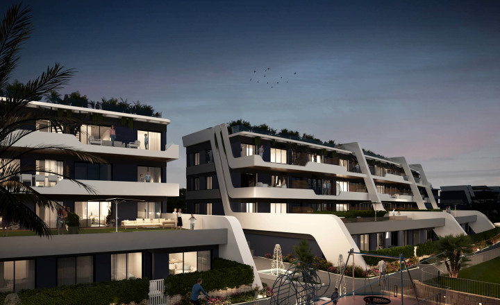 NEW BUILDING IN A NATIONAL PARK WITH SEA VIEW, Alfaz del Pi, Costa Blanca North - fotografia 6