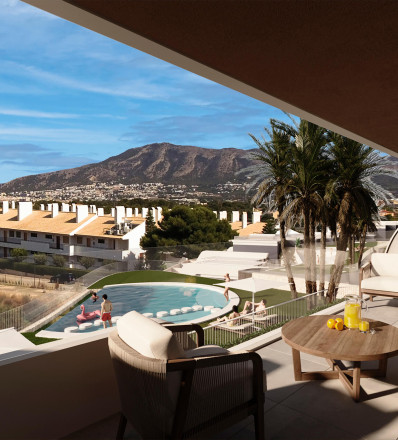 NEW BUILDING IN A NATIONAL PARK WITH SEA VIEW, Alfaz del Pi, Costa Blanca North - fotografia 10