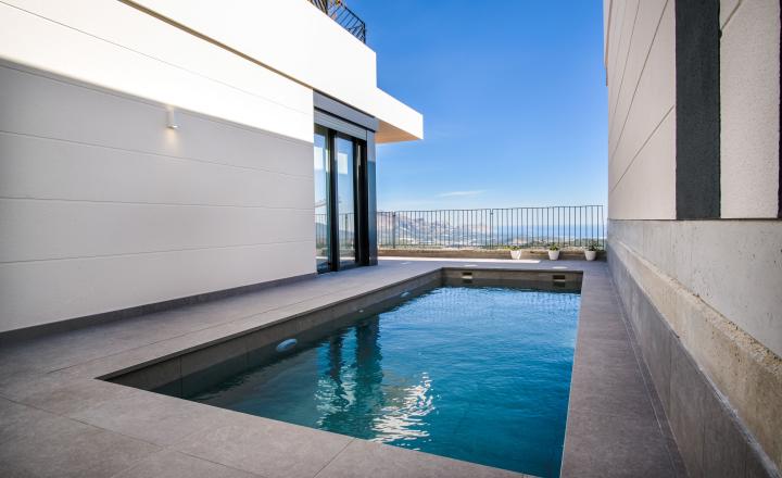 Last houses in phase E. New building 2 and 3 - bedrooms houses with pool, Polop de la Marina, Alicante - fotografia 3