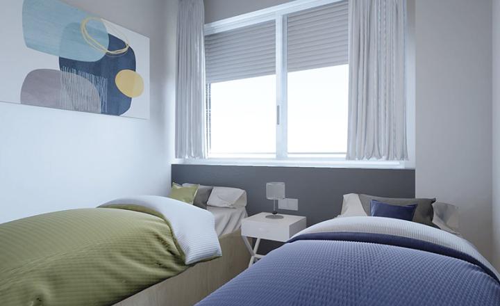 2-bedrom completly furnished apartament with name "City Gardens", in first sea line  with comunal pools and jacuzi, Oropesa, Valencia - fotografia 4