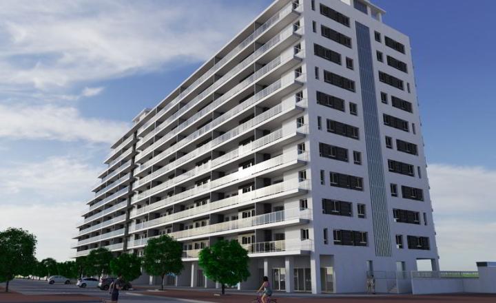 2-bedrom completly furnished apartament with name "City Gardens", in first sea line  with comunal pools and jacuzi, Oropesa, Valencia - fotografia 13