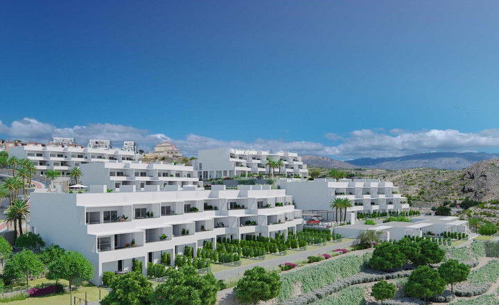Newly built 2-bedrooms houses with spectacular sea views in Villajoyosa - fotografia 5