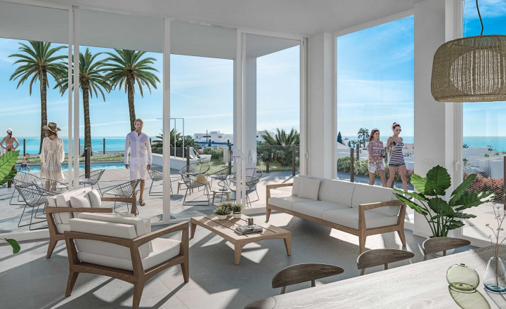Newly built 2-bedrooms houses with spectacular sea views in Villajoyosa - fotografia 10