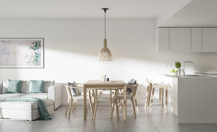 Newly built 2-bedrooms houses with spectacular sea views in Villajoyosa - fotografia 11