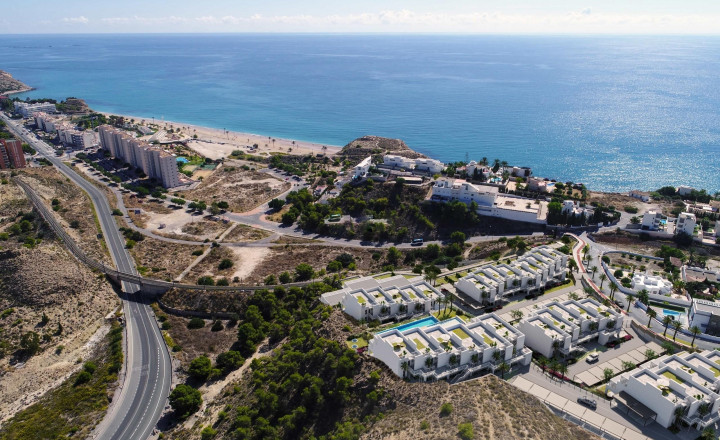 Newly built 2-bedrooms houses with spectacular sea views in Villajoyosa - fotografia 13