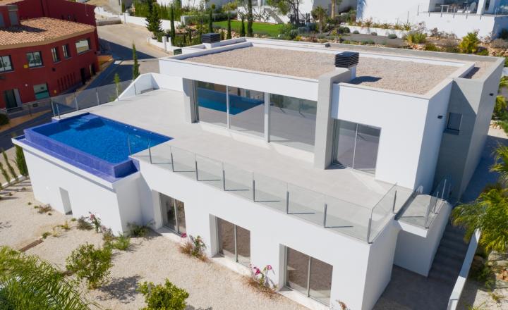 Modern villa in Benitachell; Cumbre de Sol with private pool and sea views Costa Blanca North - fotografia 1