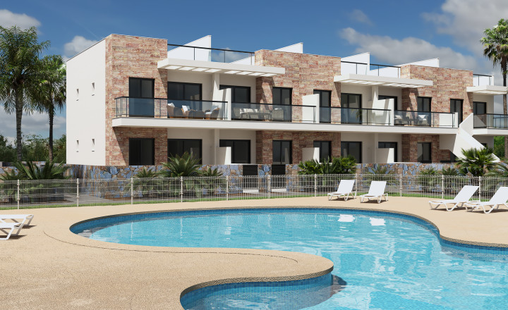 Mervalous townhouses with sea views and community pool in Mil Palmeras - fotografia 3