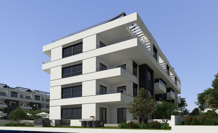 Magnificent new residential apartments in Torrevieja (Alicante) next to the sea - fotografia 1