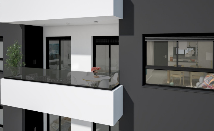 Magnificent new residential apartments in Torrevieja (Alicante) next to the sea - fotografia 2