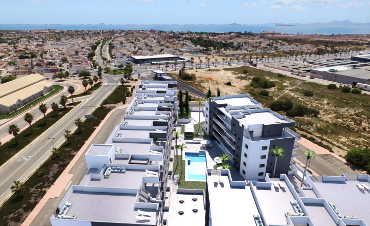 Spectacular new apartments next to the beach of Los Narejos in Torrevieja; Costa Blanca. Delivery date March 2023 - fotografia 5
