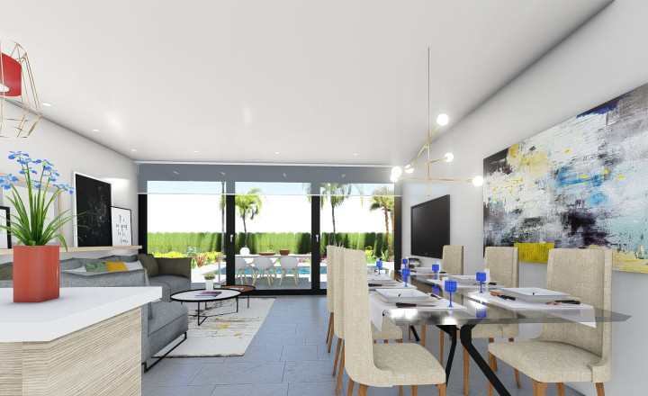 VILLA SELESTE. New detached villas with private pool in inland, Calasparra, Murcia - fotografia 2