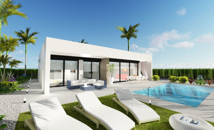 VILLA SELESTE. New detached villas with private pool in inland, Calasparra, Murcia