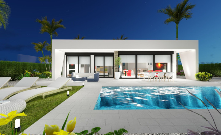 VILLA SELESTE. New detached villas with private pool in inland, Calasparra, Murcia - fotografia 1