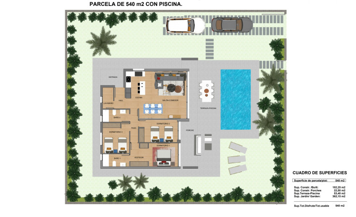 VILLA SELESTE. New detached villas with private pool in inland, Calasparra, Murcia - fotografia 8