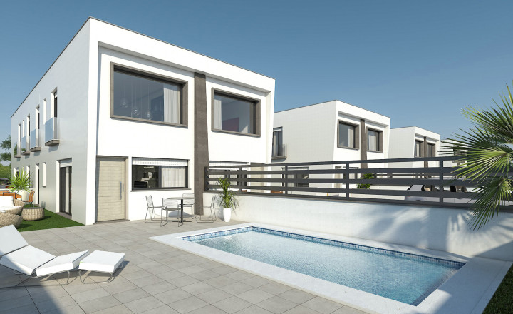 LEV-ANTE Project. Magnificent new bungalows 5 minutes from the beach, in Alicante.. The project will be completed in early 2024