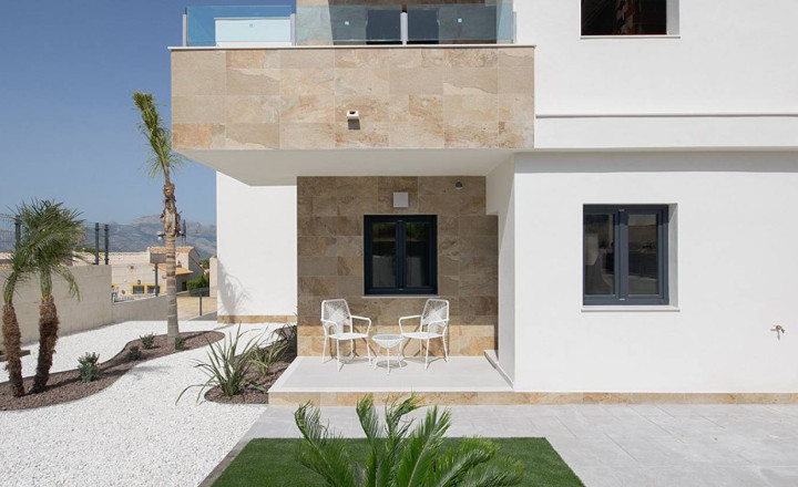 New build 2 bedroom bungalow in Polop de la Marina, Alicante. Costa Blanca
