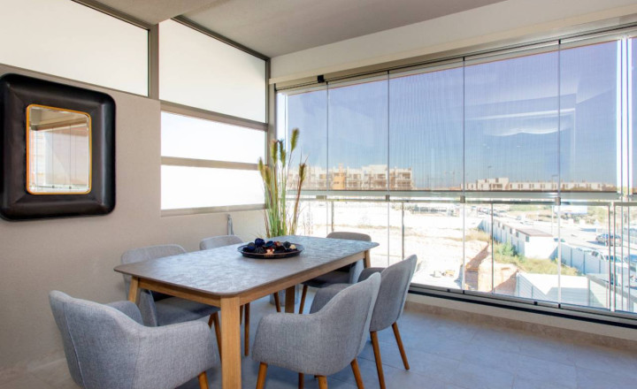 New build penthouse apartment with 3 bedrooms and spa/community pool in la Zenia, Orihuela Costa, Alicante - fotografia 5