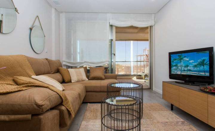 New build penthouse apartment with 3 bedrooms and spa/community pool in la Zenia, Orihuela Costa, Alicante - fotografia 9