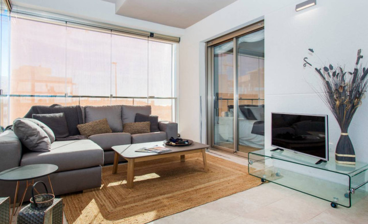 New build penthouse apartment with 3 bedrooms and spa/community pool in la Zenia, Orihuela Costa, Alicante - fotografia 6