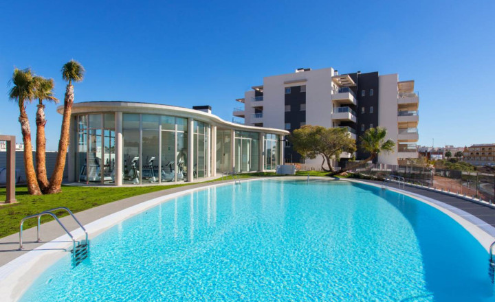 New build penthouse apartment with 3 bedrooms and spa/community pool in la Zenia, Orihuela Costa, Alicante - fotografia 2
