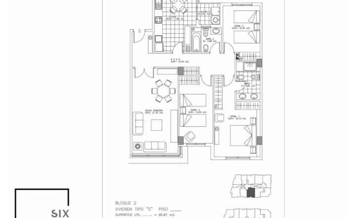 Newly built apartments with 3 bedrooms in the center of Elche, Alicante. Located 15 km  from the beach. Key in hand - fotografia 17