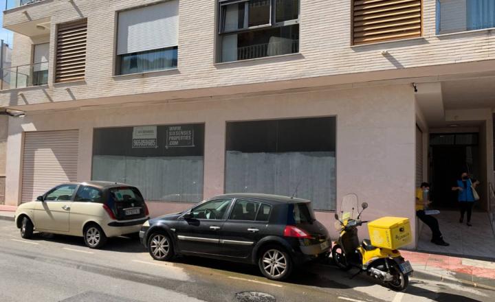 Commercial Premises located in Guardamar, Alicante, Costa Blanca, Spain.