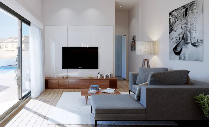 LAST VILLA. New construction villa with private pool 3km from the beach and delivery in the second half of 2022 in San Javier, Murcia. - fotografia 1