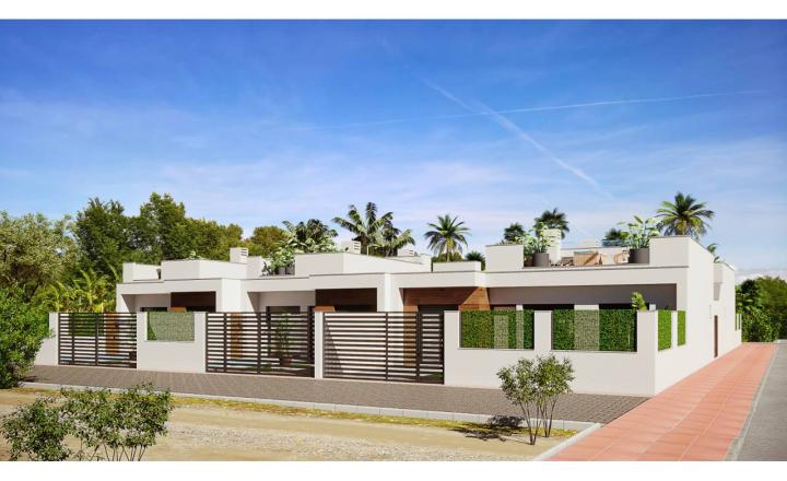 New build villa with private pool 3km from the beach and to be delivered in the first half of 2023 in San Javier, Murcia. - fotografia 1