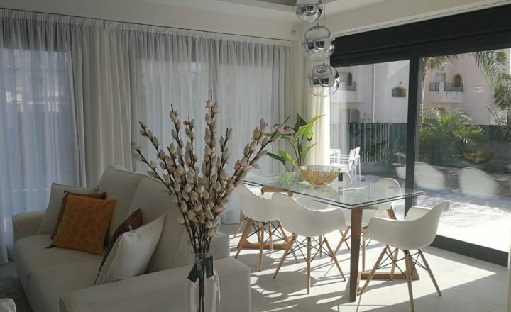 Newly built semi-detached villa with private pool and 6 km from the beach in San Fulgencio, Alicante. Delivery November 2023 - fotografia 14