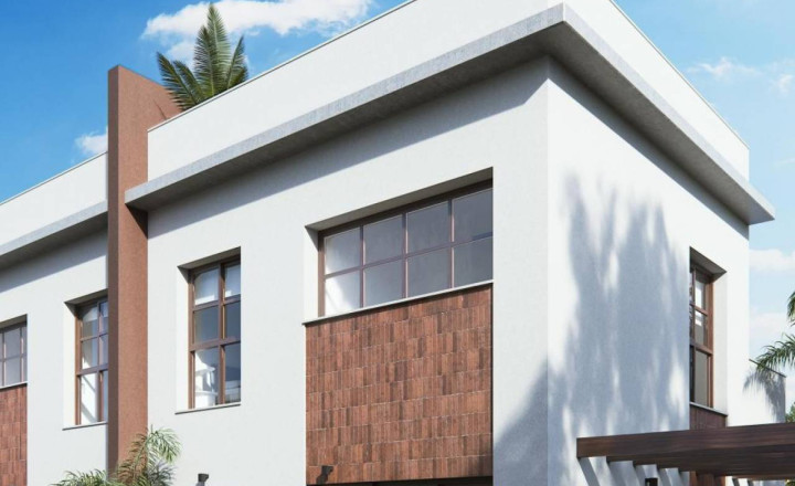Newly built semi-detached bungalow with private pool 4 km from the beach in Pilar de la Horadada, Alicante. Delivery in the second half of 2023 - fotografia 1