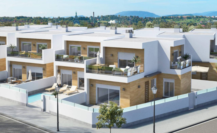 LAST ONE. Exclusive luxury villa 1.9 km from the sea and with private pool in San Pedro del Pinatar, Murcia. Delivery. Delivery in the first half of 2023 - fotografia 16