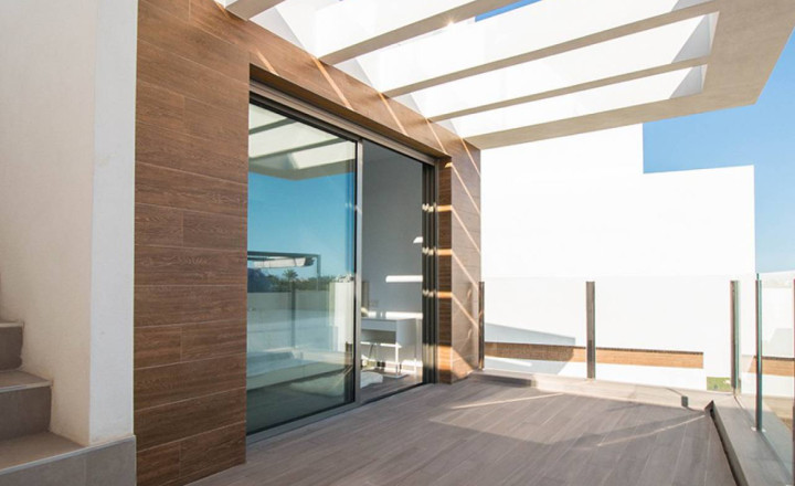 Luxury new build villa with private pool and 4 km from the sea in Villamartin, Orihuela Costa. Delivery February 2023 - fotografia 7