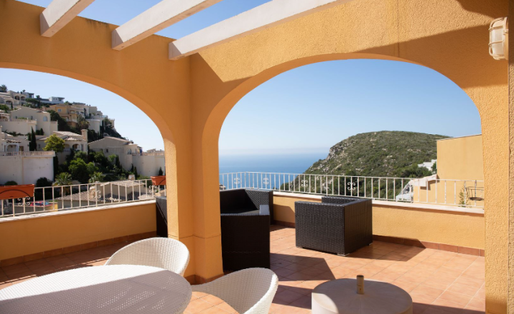 Amazing apartment with sea views in Benitachell, Cumbre del Sol (Costa Blanca) 700 meters from the beach. Key in hand