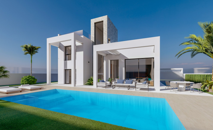 LAST VILLA! Fantastic luxury sunny villas located in the area of Benidorm-Finestrat. Delivery in 24 months - fotografia 1
