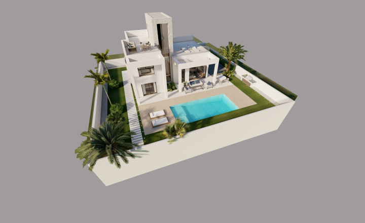 LAST VILLA! Fantastic luxury sunny villas located in the area of Benidorm-Finestrat. Delivery in 24 months - fotografia 27