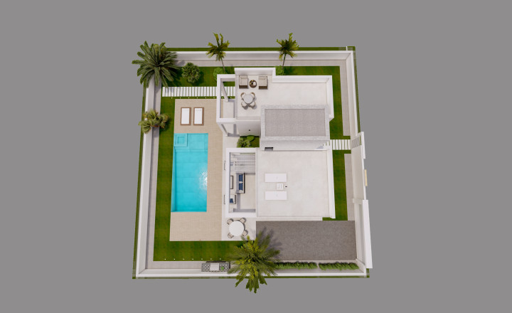LAST VILLA! Fantastic luxury sunny villas located in the area of Benidorm-Finestrat. Delivery in 24 months - fotografia 15