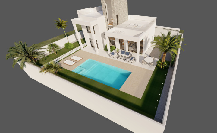 LAST VILLA! Fantastic luxury sunny villas located in the area of Benidorm-Finestrat. Delivery in 24 months - fotografia 25