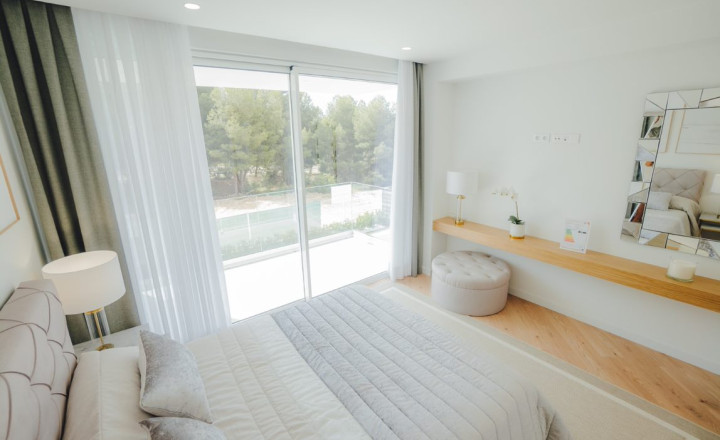 Magnificent villas 3-4km from the beach, in Finestrat, next to Benidorm. Delivery SEPT 2022 - fotografia 12