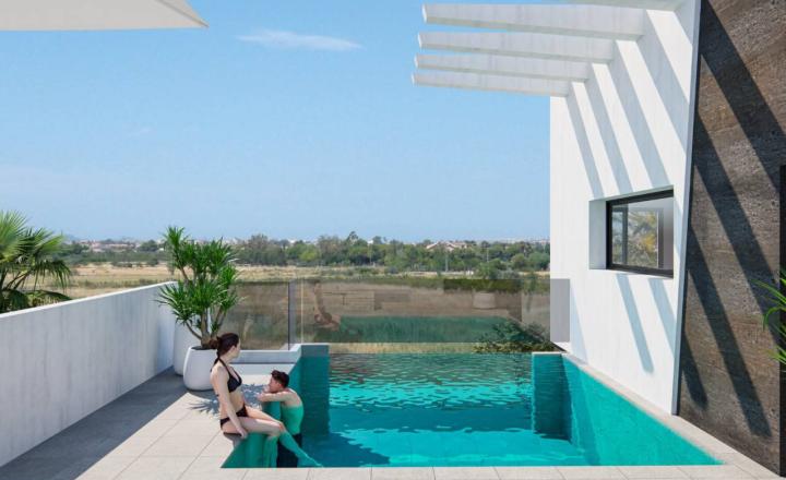 Newly built apartment 1km from the beach, with terrace next to the Rambla in Pilar de la Horadada, Alicante - fotografia 3