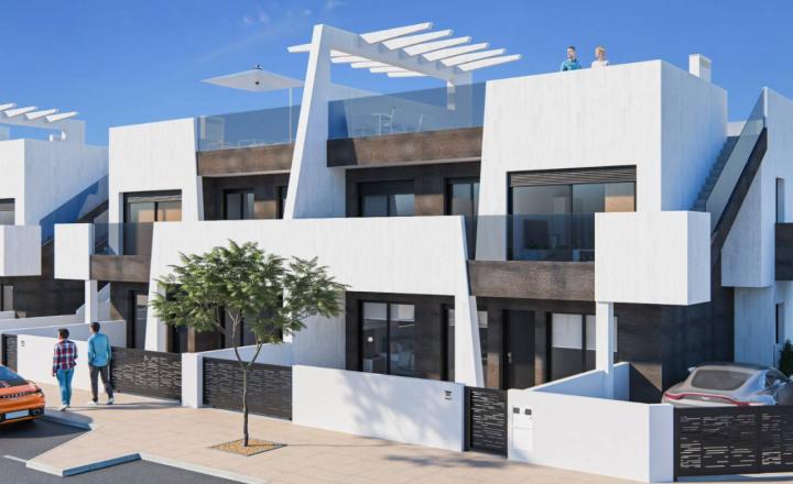 Newly built apartment 1km from the beach, with terrace next to the Rambla in Pilar de la Horadada, Alicante - fotografia 1
