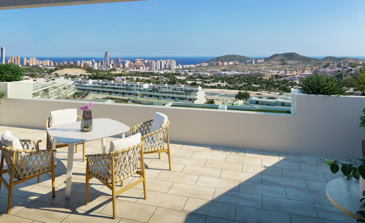 Magnificent apartments in Finestrat with huge terraces of 40m2 with brutal sea views. - fotografia 7